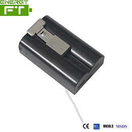 1S2P 3.65V 6040mAh Camera Rechargeable Battery